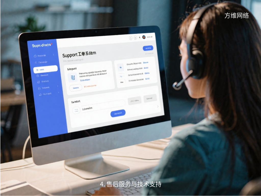 4. 售后服務與技術支持