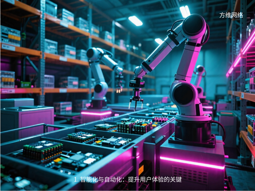 1. 智能化與自動化：提升用戶體驗的關鍵